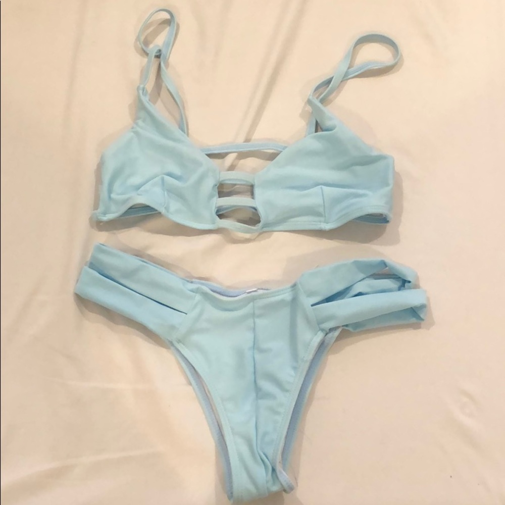Never Worn Light Blue Swimsuit, Size Small